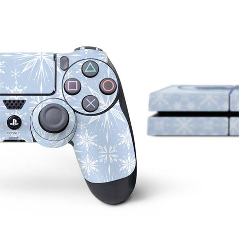 Disney Frozen II Elsa Silhouette PS4 Console and Controller Bundle Skin