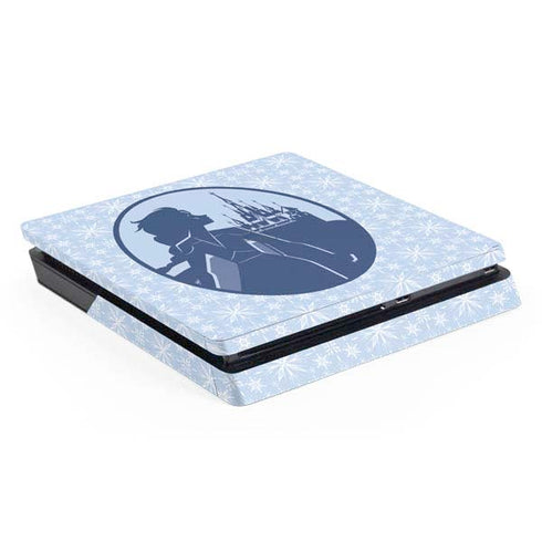 Disney Frozen II Elsa Silhouette PS4 Slim Skin