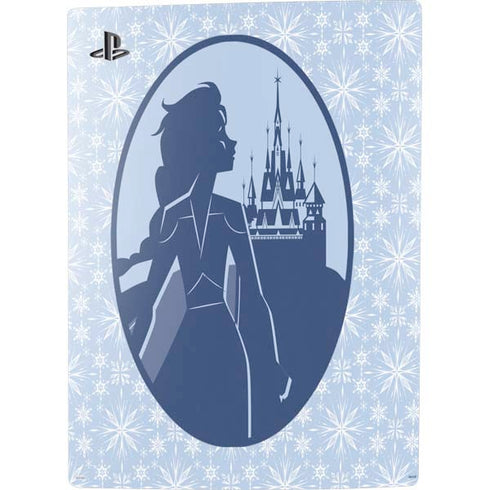 Disney Frozen II Elsa Silhouette PS5 Bundle Skin