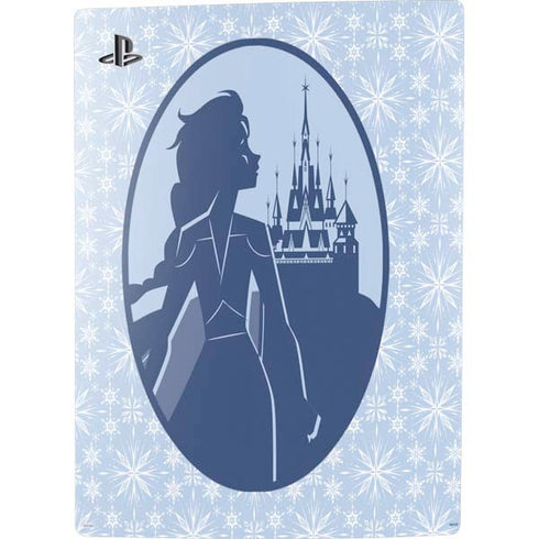 Disney Frozen II Elsa Silhouette PS5 Console Skin