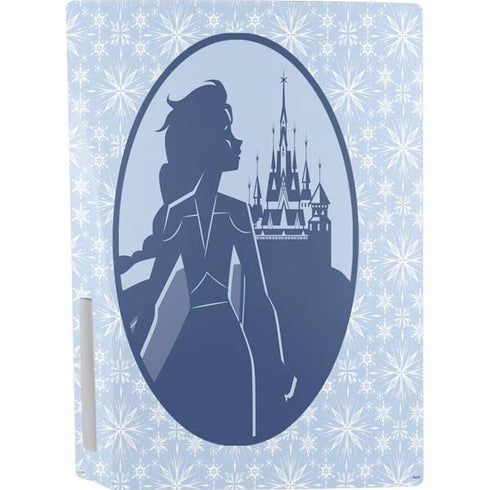 Disney Frozen II Elsa Silhouette PS5 Console Skin