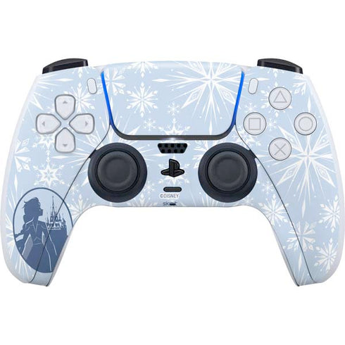 Disney Frozen II Elsa Silhouette PS5 Controller Skin