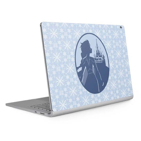 Disney Frozen II Elsa Silhouette Surface Book 2 15in Skin