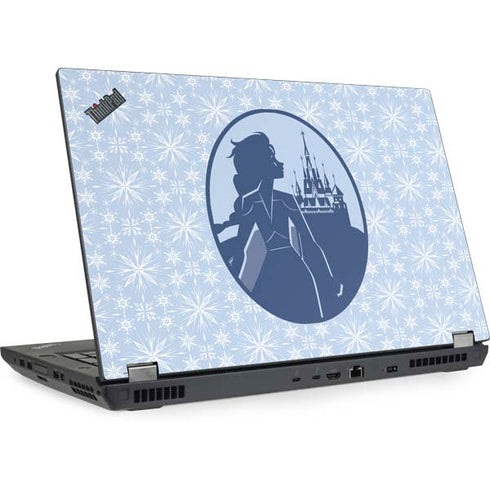 Disney Frozen II Elsa Silhouette Lenovo ThinkPad Skin