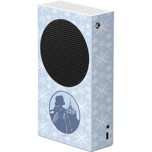 Disney Frozen II Elsa Silhouette Xbox Series S Console Skin