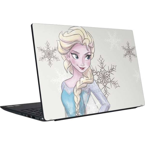 Disney Frozen Elsa Snowflakes Art Dell Vostro Skin