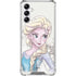 Disney Frozen Elsa Snowflakes Art Galaxy A15 5G Clear Case