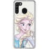 Disney Frozen Elsa Snowflakes Art Galaxy A21 Clear Case