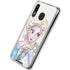 Disney Frozen Elsa Snowflakes Art Galaxy A30 Clear Case