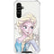 Disney Frozen Elsa Snowflakes Art Galaxy A54 5G Clear Case