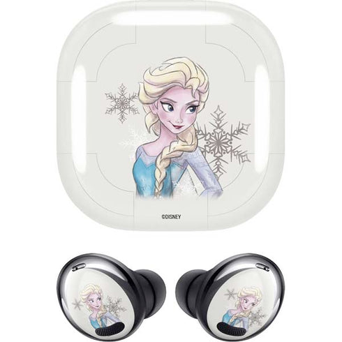 Disney Frozen Elsa Snowflakes Art Galaxy Buds Pro Skin