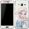 Disney Frozen Elsa Snowflakes Art Galaxy J3 Skin