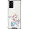 Disney Frozen Elsa Snowflakes Art Galaxy Note20 5G Clear Case