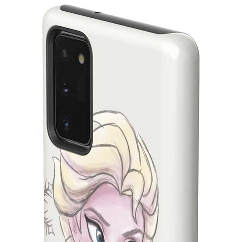Disney Frozen Elsa Snowflakes Art Galaxy Note20 5G Pro Case
