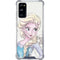 Disney Frozen Elsa Snowflakes Art Galaxy S20 FE Clear Case