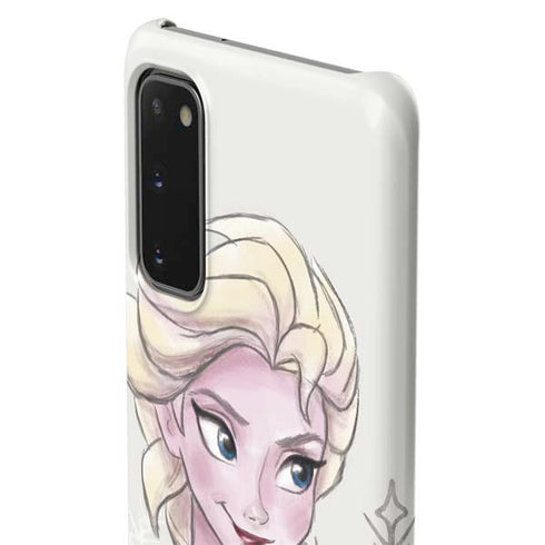 Disney Frozen Elsa Snowflakes Art Galaxy S20 Lite Case
