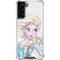 Disney Frozen Elsa Snowflakes Art Galaxy S21 FE Clear Case