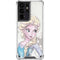 Disney Frozen Elsa Snowflakes Art Galaxy S21 Ultra 5G Clear Case