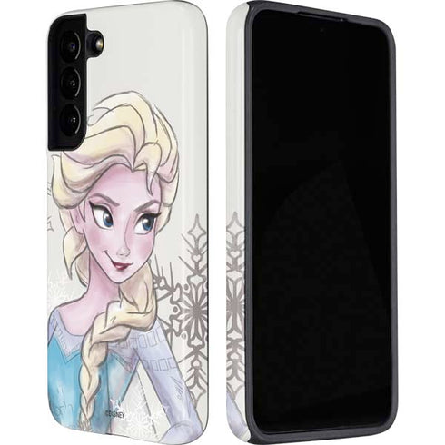 Disney Frozen Elsa Snowflakes Art Galaxy S22 Pro Case