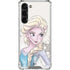 Disney Frozen Elsa Snowflakes Art Galaxy S23 Plus Clear Case