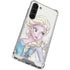 Disney Frozen Elsa Snowflakes Art Galaxy S23 Plus Clear Case