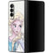 Disney Frozen Elsa Snowflakes Art Galaxy Z Fold3 5G Skin