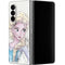 Disney Frozen Elsa Snowflakes Art Galaxy Z Fold4 5G Skin