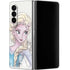 Disney Frozen Elsa Snowflakes Art Galaxy Z Fold4 5G Skin