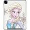 Disney Frozen Elsa Snowflakes Art iPad Pro 12.9in (2020) Clear Case