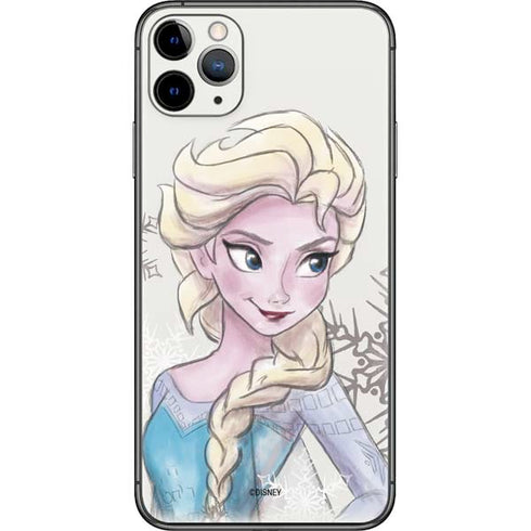 Disney Frozen Elsa Snowflakes Art iPhone 11 Pro Max Skin