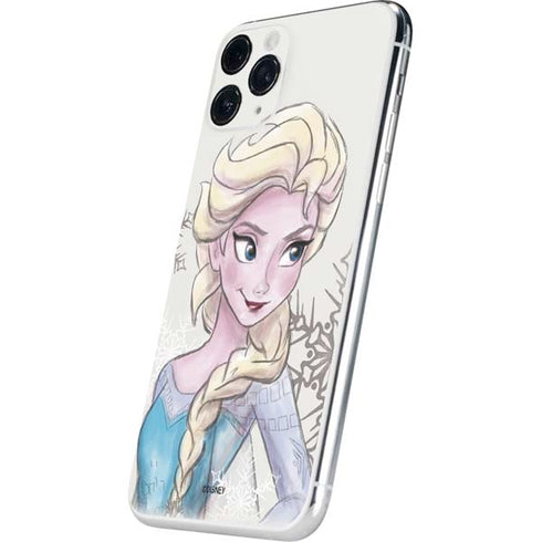 Disney Frozen Elsa Snowflakes Art iPhone 11 Pro Skin