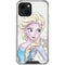 Disney Frozen Elsa Snowflakes Art iPhone 14 Plus Clear Case