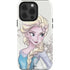 Disney Frozen Elsa Snowflakes Art iPhone 14 Pro Impact Case
