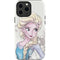 Disney Frozen Elsa Snowflakes Art iPhone 15 Pro Max Impact Case