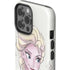 Disney Frozen Elsa Snowflakes Art iPhone 15 Pro Max Impact Case