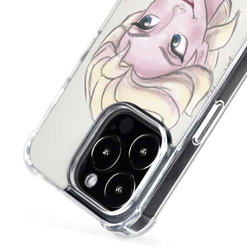 Disney Frozen Elsa Snowflakes Art iPhone 15 Pro Max MagSafe Case
