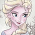 Disney Frozen Elsa Snowflakes Art iPhone XR Skin