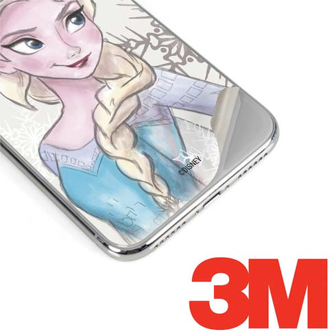 Disney Frozen Elsa Snowflakes Art iPhone XS Max Skin