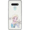 Disney Frozen Elsa Snowflakes Art LG Stylo 6 Clear Case