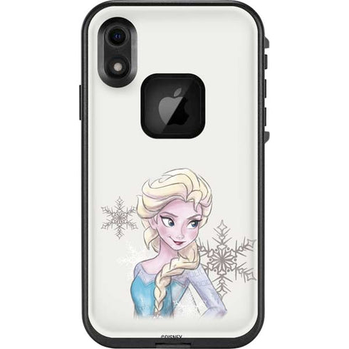 Disney Frozen Elsa Snowflakes Art LifeProof Fre iPhone Skin