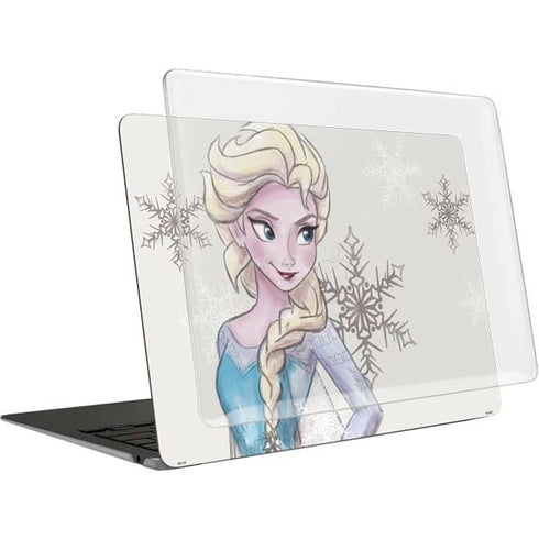Disney Frozen Elsa Snowflakes Art MacBook Air 13in (2020) Case plus Skin