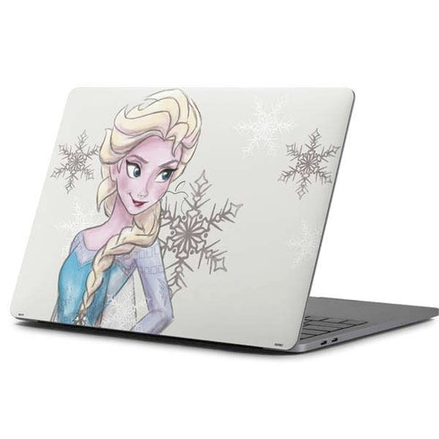 Disney Frozen Elsa Snowflakes Art Apple MacBook Pro 13-inch Skin
