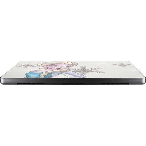 Disney Frozen Elsa Snowflakes Art MacBook Pro 14in (2021-24) Skin