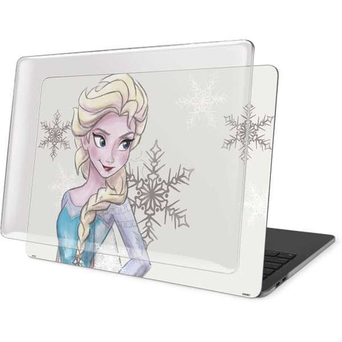 Disney Frozen Elsa Snowflakes Art MacBook Pro 15in (2016-19) Case plus Skin