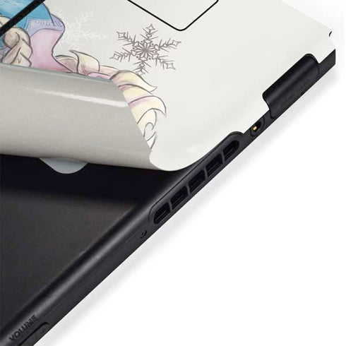 Disney Frozen Elsa Snowflakes Art Nintendo Switch Bundle Skin