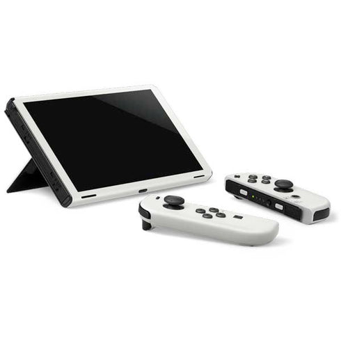 Disney Frozen Elsa Snowflakes Art Nintendo Switch OLED (2021) Skin
