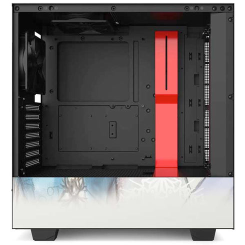 Disney Frozen Elsa Snowflakes Art NZXT H510 Compact ATX Mid-Tower Case Skin