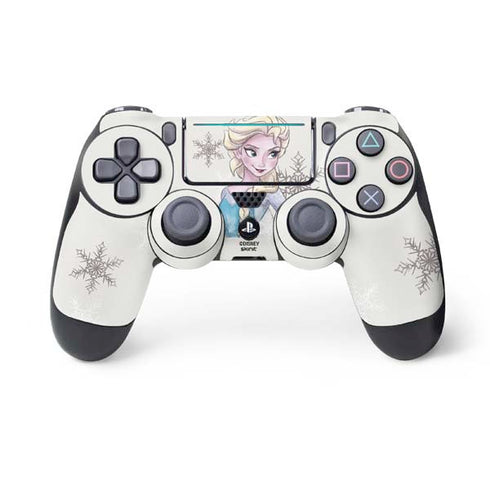 Disney Frozen Elsa Snowflakes Art PS4 Pro/Slim Controller Skin