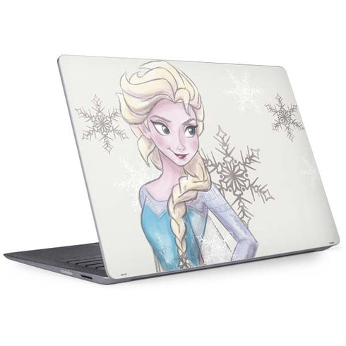 Disney Frozen Elsa Snowflakes Art Surface Laptop 2 Skin