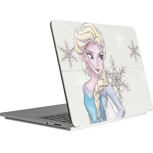 Disney Frozen Elsa Snowflakes Art Surface Laptop Studio Skin